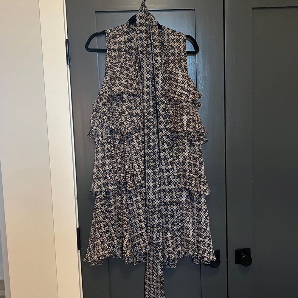 MISA Los Angeles Ruffled Dress